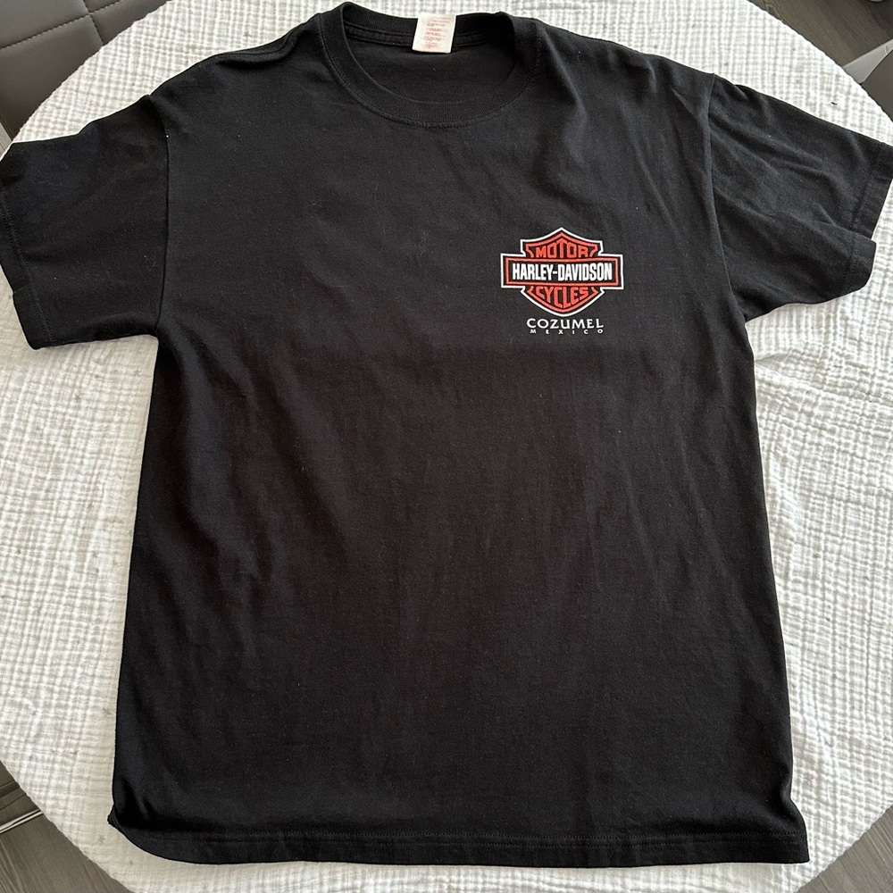 Harley Davidson Cozumel Mexico t-shirt size : LARGE